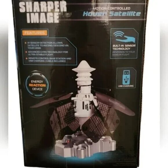 Sharper Image Motion Control Hover Satellite Built-In Sensor Tech Indoor Use 14+ - Picture 6 of 13